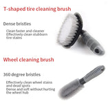 Car Detailing Auto Wheel Tire Rim Brush 