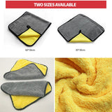 Car Care Wash Towels Microfiber Washing Drying Towel Strong Thick Plush Fiber Cleaning Cloth Detailing Wash Rags Accessories